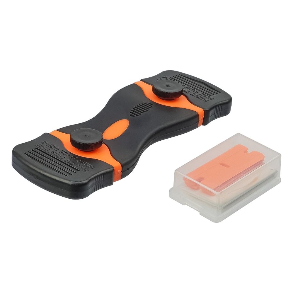 Нож-скребок с запасными лезвиями Scraper Tool двусторонний, для снятия остатков клея, ОСА и поляризационной плёнки