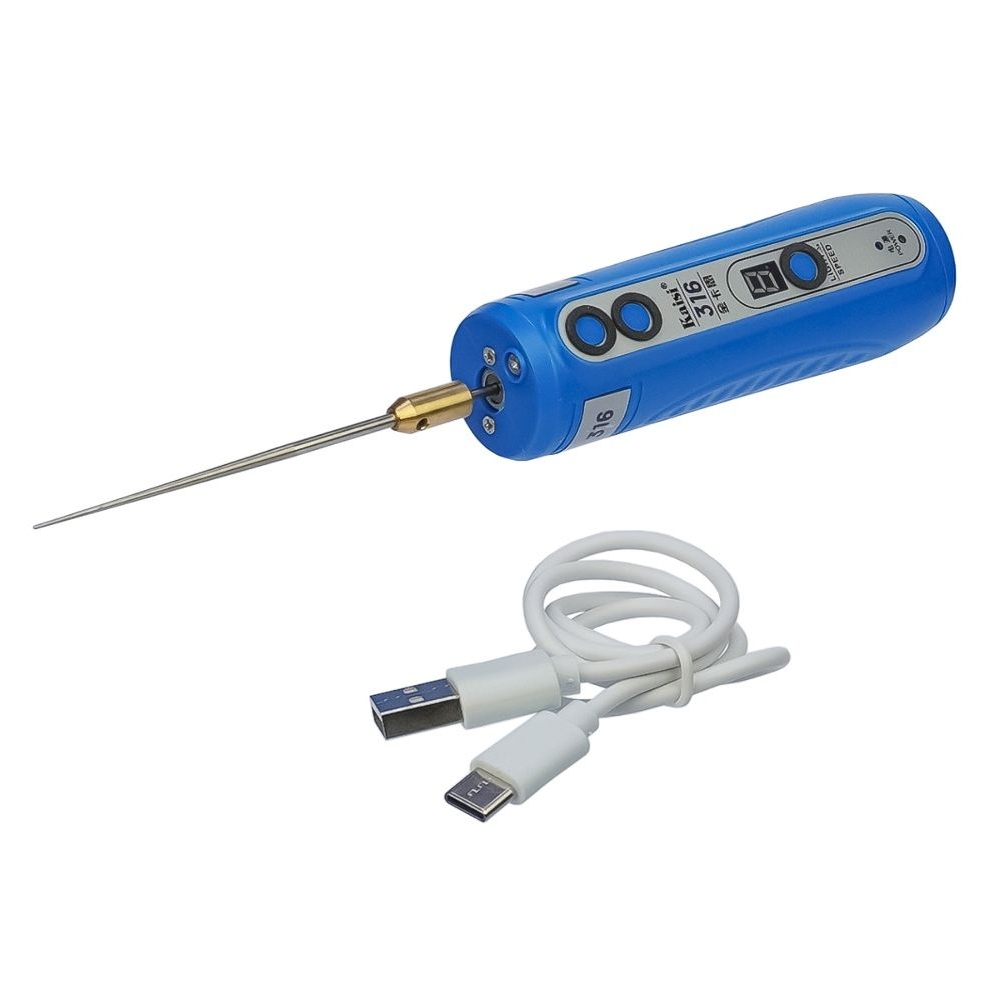 Электроинструмент аккумуляторный Kaisi 316A для снятия OCA плёнки с дисплея, с регулировкой крутящего момента и подсветкой