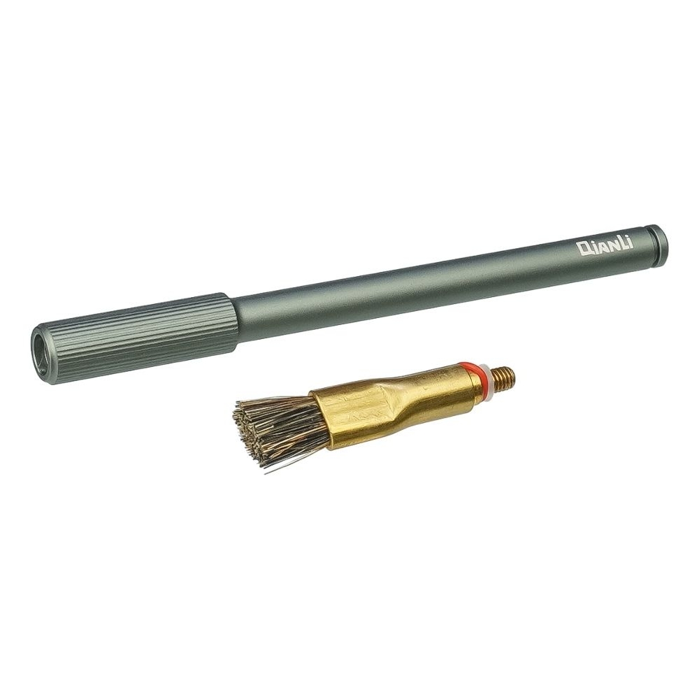 Щётка проволочная QianLi Fur Brush, нейлоновая, с алюминиевой ручкой 012 iHilt