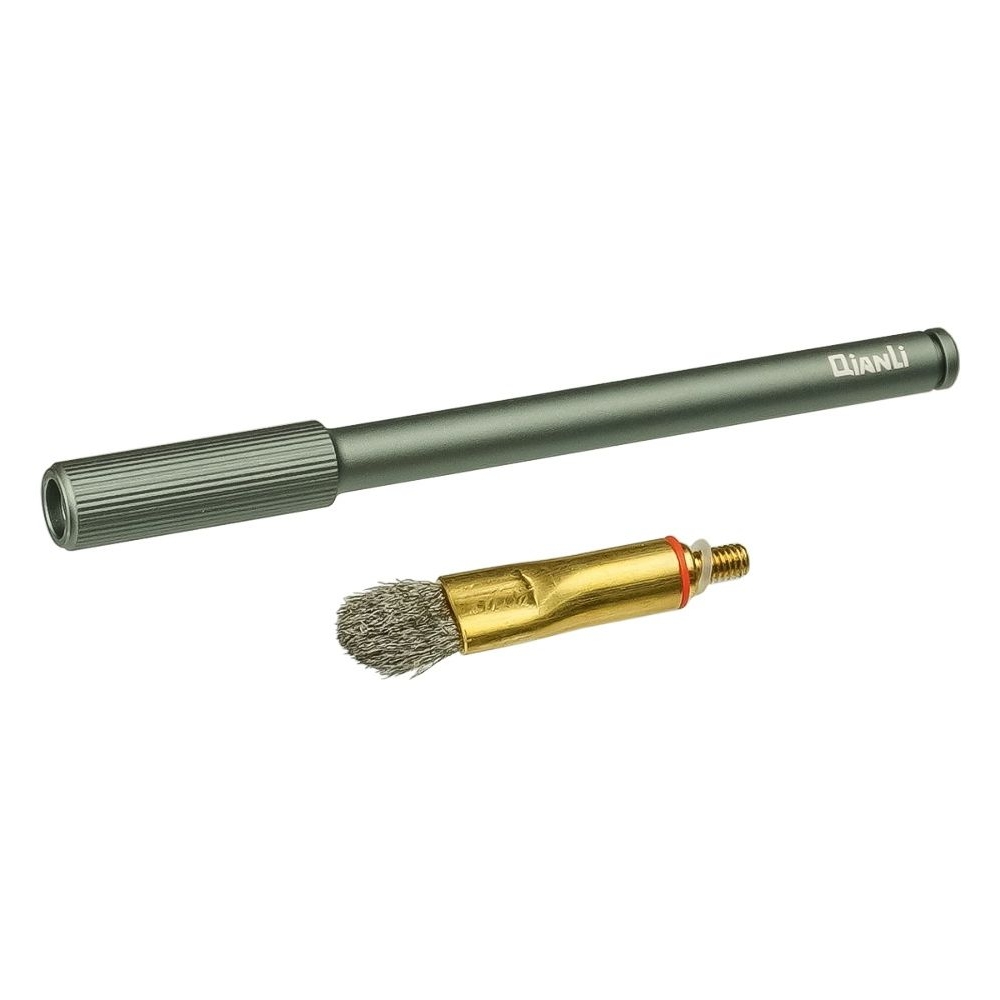 Щётка проволочная QianLi Steel Brush, стальная, с алюминиевой ручкой 012 iHilt