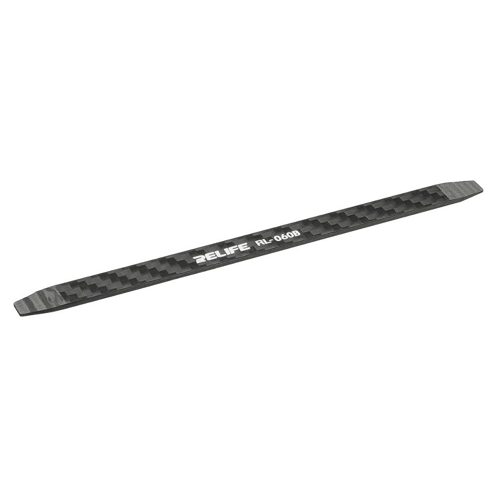 Лопатка пластиковая Relife RL-060B Carbon Fiber, двусторонняя, для разборки корпусов