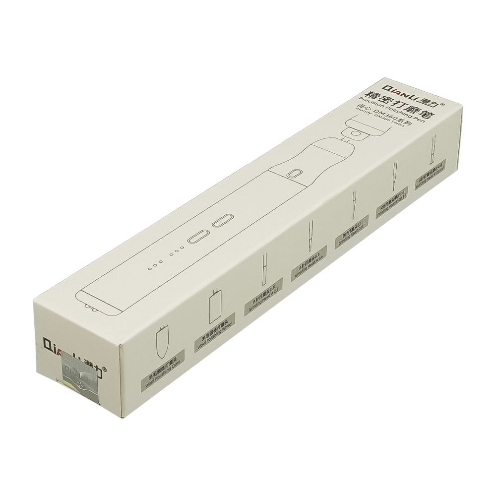 Бормашинка аккумуляторная QianLi iHandy DM360-K (набор насадок для гравировки, шлифовки, полировки, 5 скоростей работы)