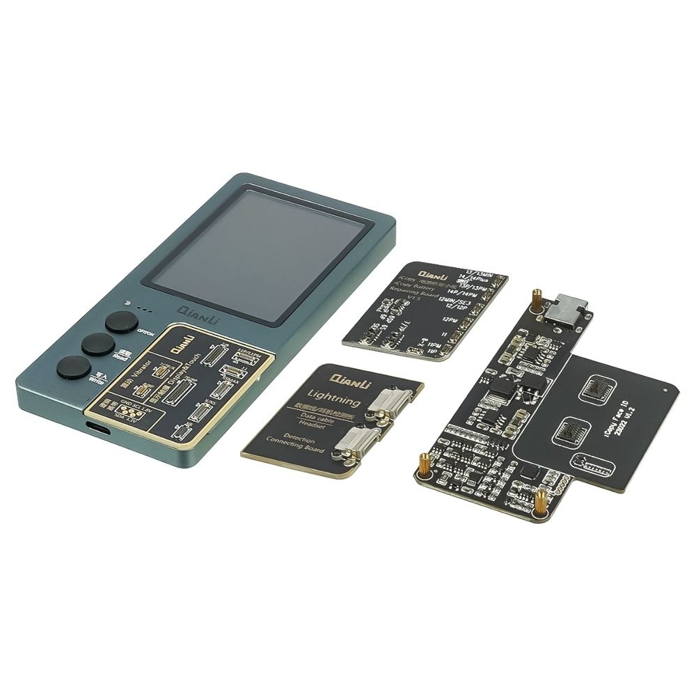 Программатор QianLi iCopy Plus 2.2+ 4in1 для дисплеев iP 7-11 Pro Max, АКБ iP 6 Plus -14 Pro Max, Face ID iP X-14 Pro Ma