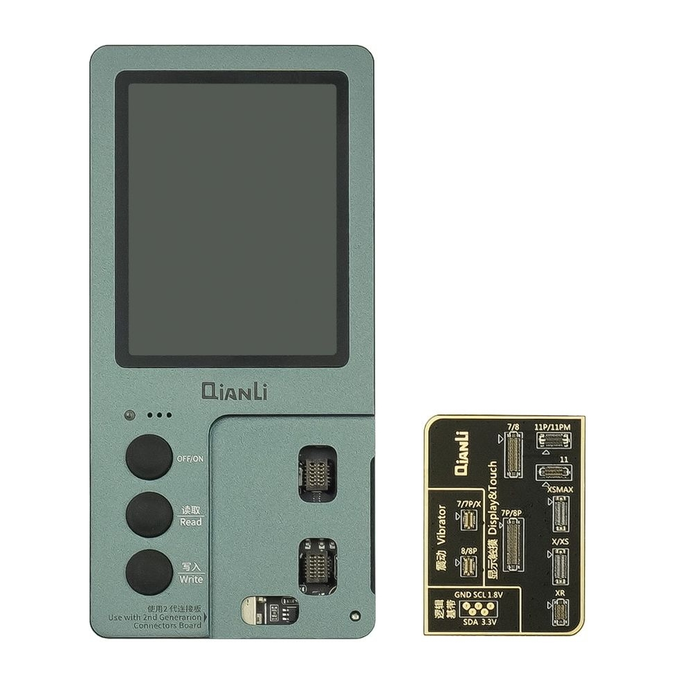 Программатор QianLi iCopy Plus 2.2+ 4in1 для дисплеев iP 7-11 Pro Max, АКБ iP 6 Plus -14 Pro Max, Face ID iP X-14 Pro Ma