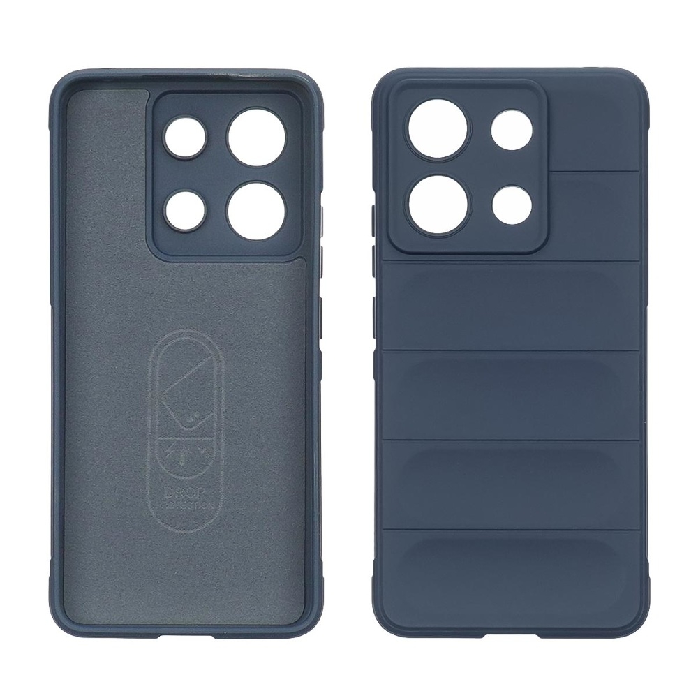 Чехол Shockproof Protective для Xiaomi Redmi Note 13 4G, синий