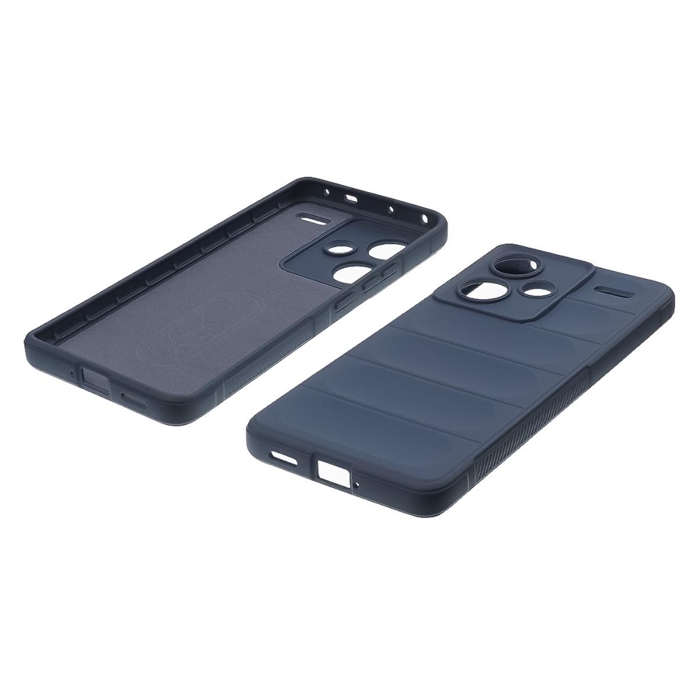 Чехол Shockproof Protective для Xiaomi Redmi Note 13 Pro Plus (5G) темно-синий