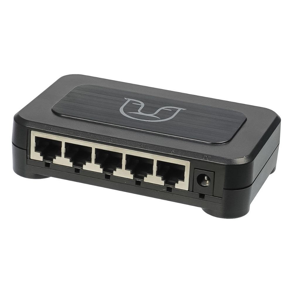 Коммутатор Alfa S805 switch 10/100/1000Mbps 5 портов black