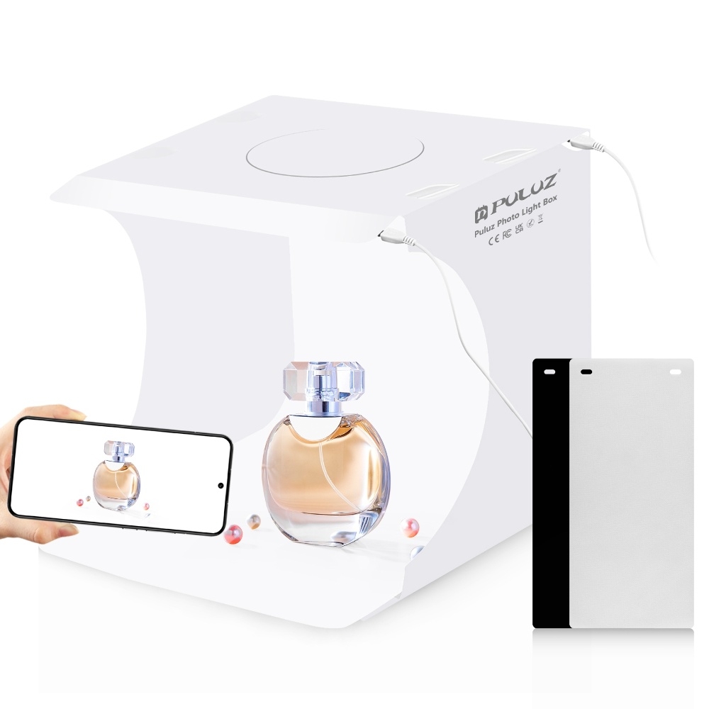 Лайткуб (фотобокс) Puluz PU5029 LED (20 х 20 х 20 см) чёрный