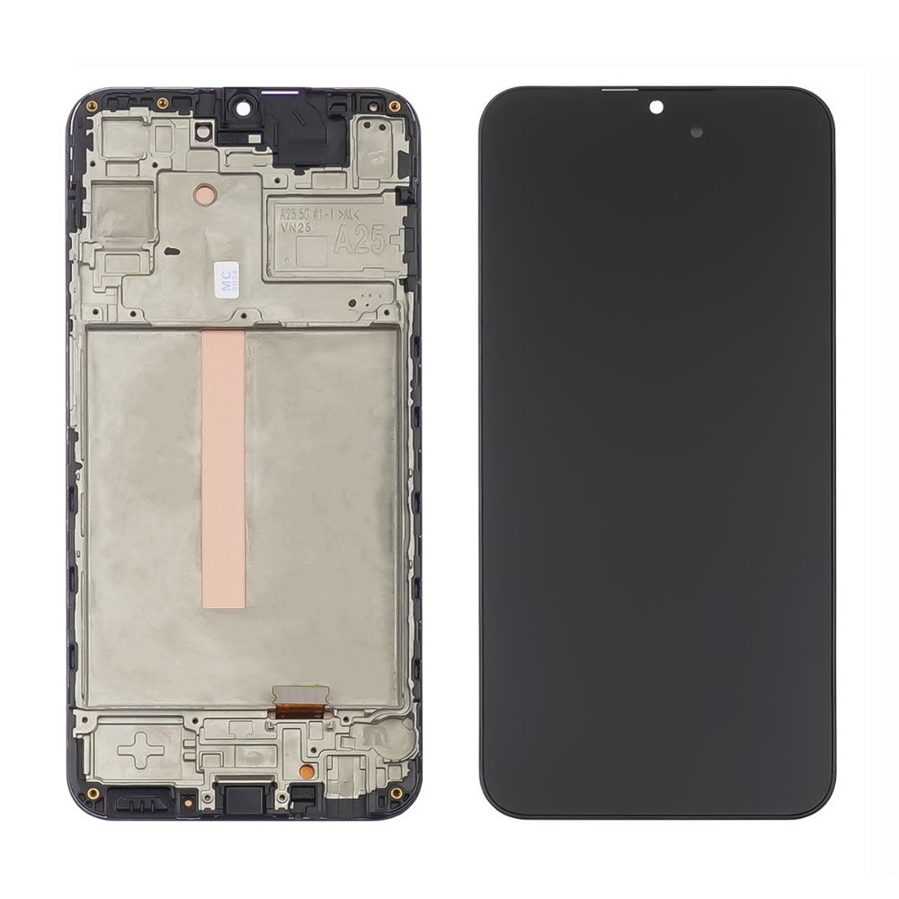 Дисплей Samsung SM-A256 Galaxy A25, чорний | з тачскріном | в передній панелі | High Copy, OLED | дисплейный модуль, экран