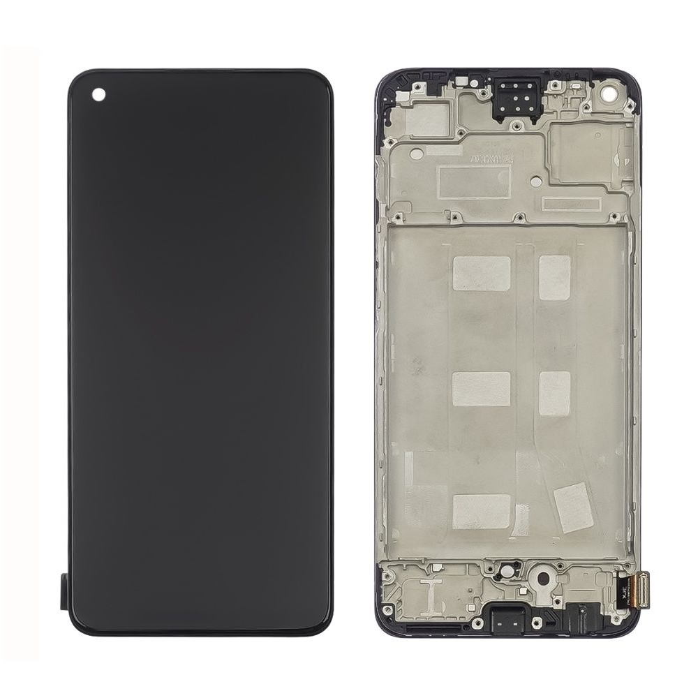Дисплей Oppo A78 4G, CPH2565, чорний | з тачскріном | в передній панелі | High Copy, IPS | дисплейный модуль, экран