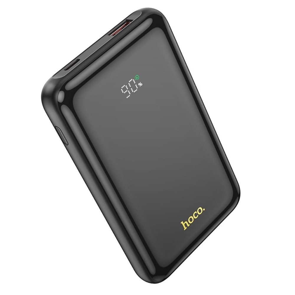 Power bank Hoco Q21, 10000 mAh, 22.5 Вт, Power Delivery (20 Вт) с дисплеем, чорний