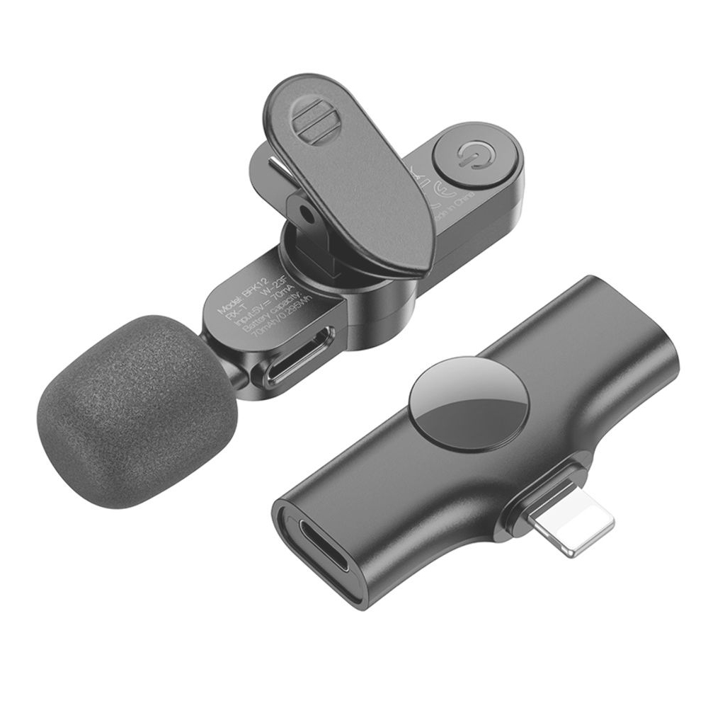 Микрофон Borofone BFK12 Lightnin black