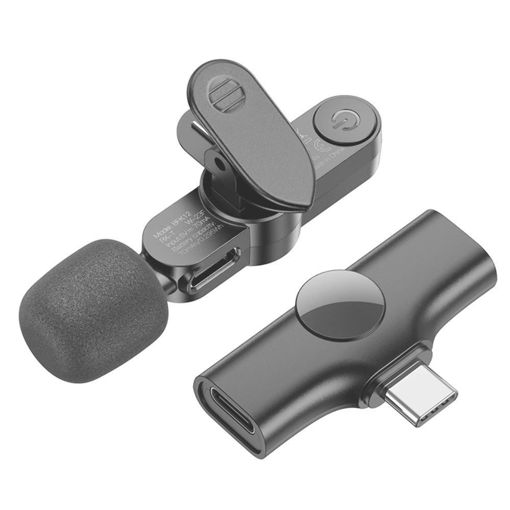 Микрофон Borofone BFK12 Type-C black