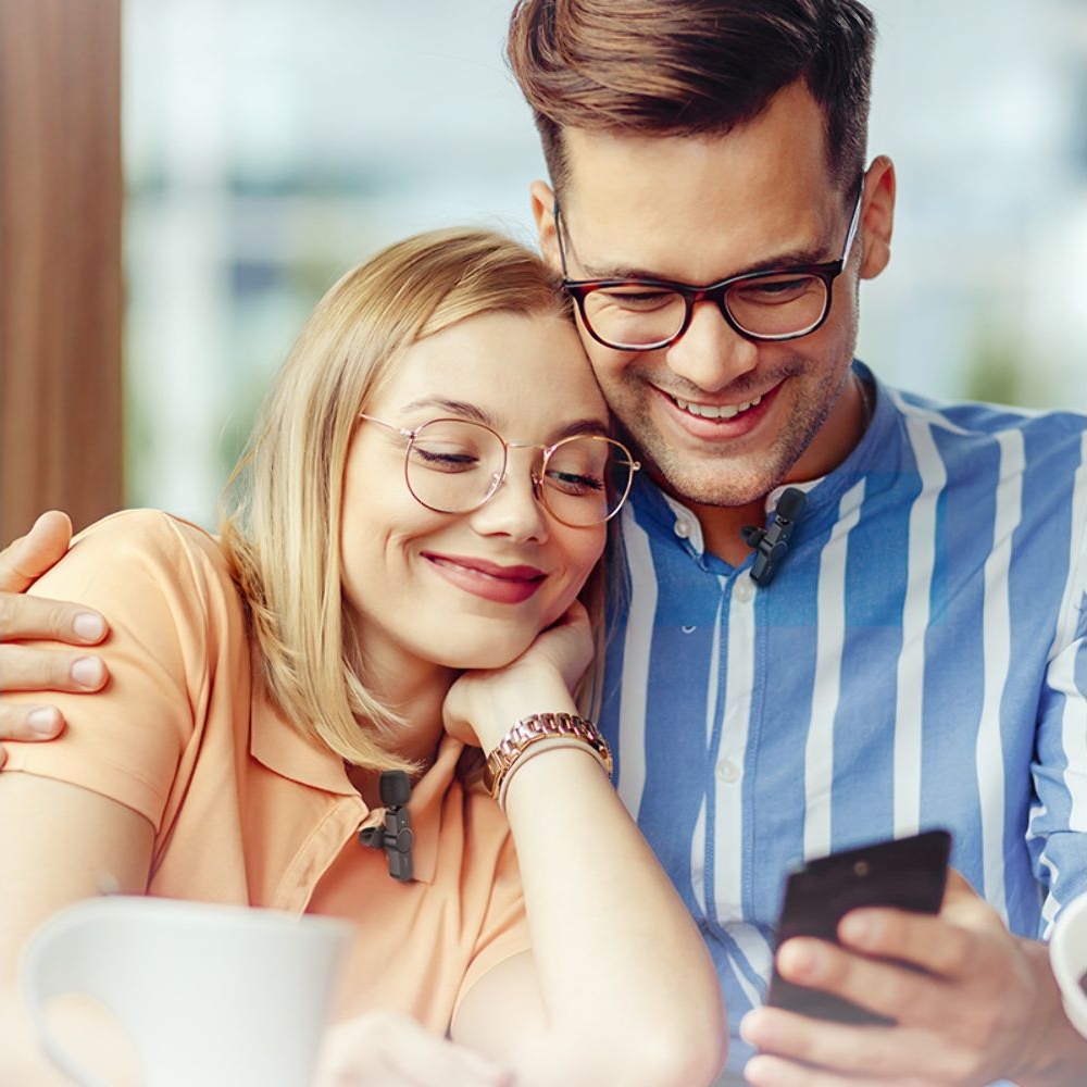 Микрофон Borofone BFK12 Type-C/ Lightning black