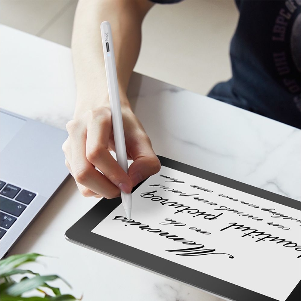 Стилус ёмкостный Hoco GM109 white