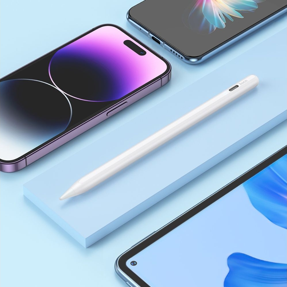 Стилус ёмкостный Hoco GM109 white