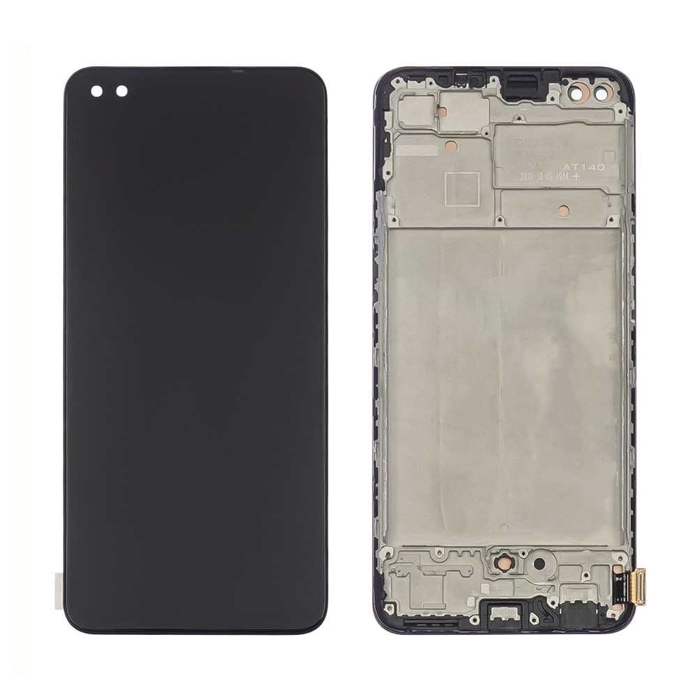 Дисплей Oppo A93, CPH2121, CPH2123, чорний | з тачскріном | в передній панелі | High Copy, IPS | дисплейный модуль, экран