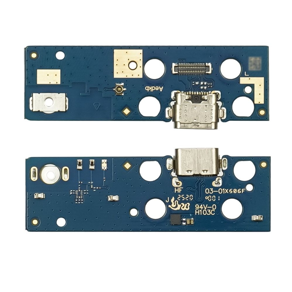 Плата зарядки Lenovo Tab M10 Plus (X606), шлейф коннектора зарядки, с микрофоном, High Copy