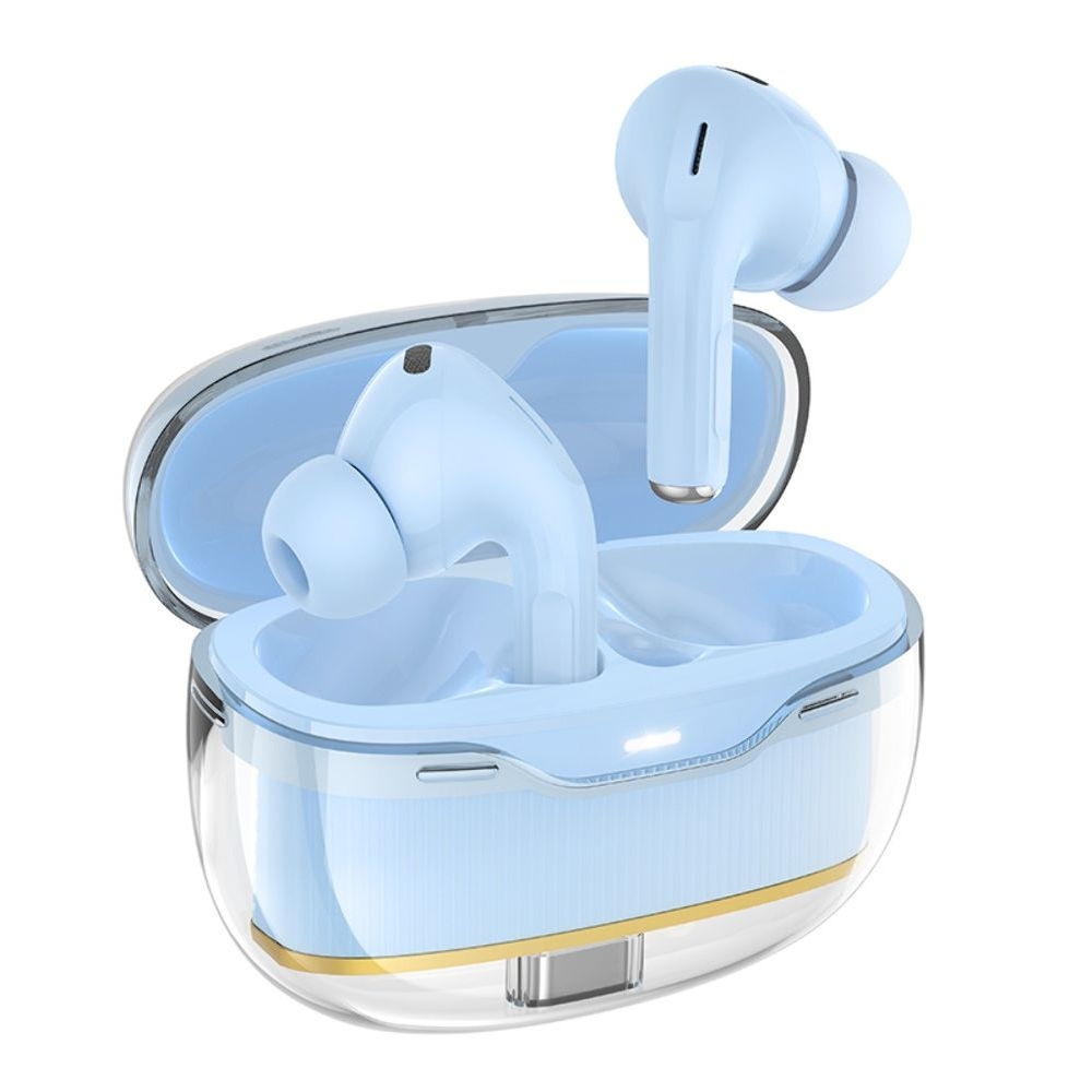 Бездротові TWS навушники Hoco EW54 вакуумные blue | беспроводные наушники