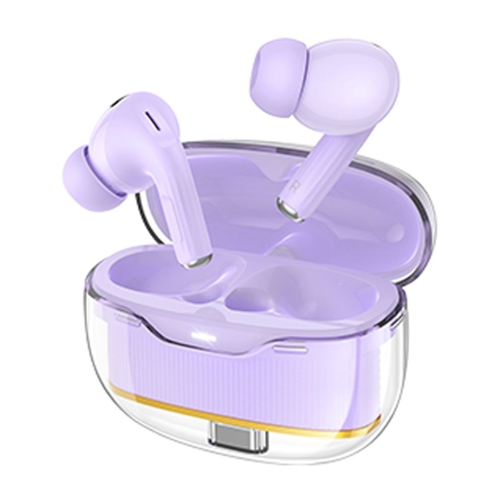 Бездротові TWS навушники Hoco EW54, вакуумные, рожеві | беспроводные наушники