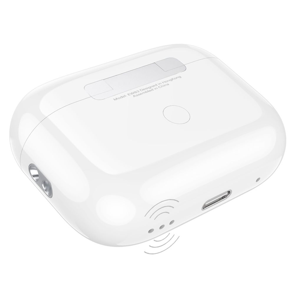 Бездротові TWS навушники Hoco EW63, вакуумные, белые | беспроводные наушники