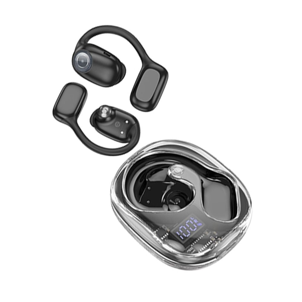 Бездротові навушники Hoco EA3 открытые TWS black | беспроводные наушники