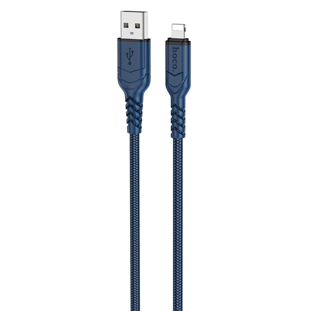 Кабель Hoco X59 USB to Lightning 2m blue