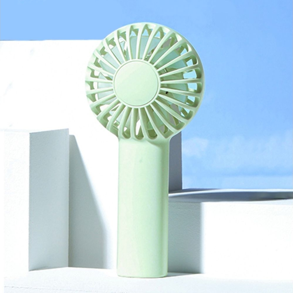 Ручной беспроводной вентилятор GXQC DC03, зелений