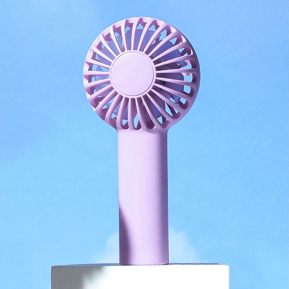 Ручной беспроводной вентилятор GXQC DC03, фіолетовий