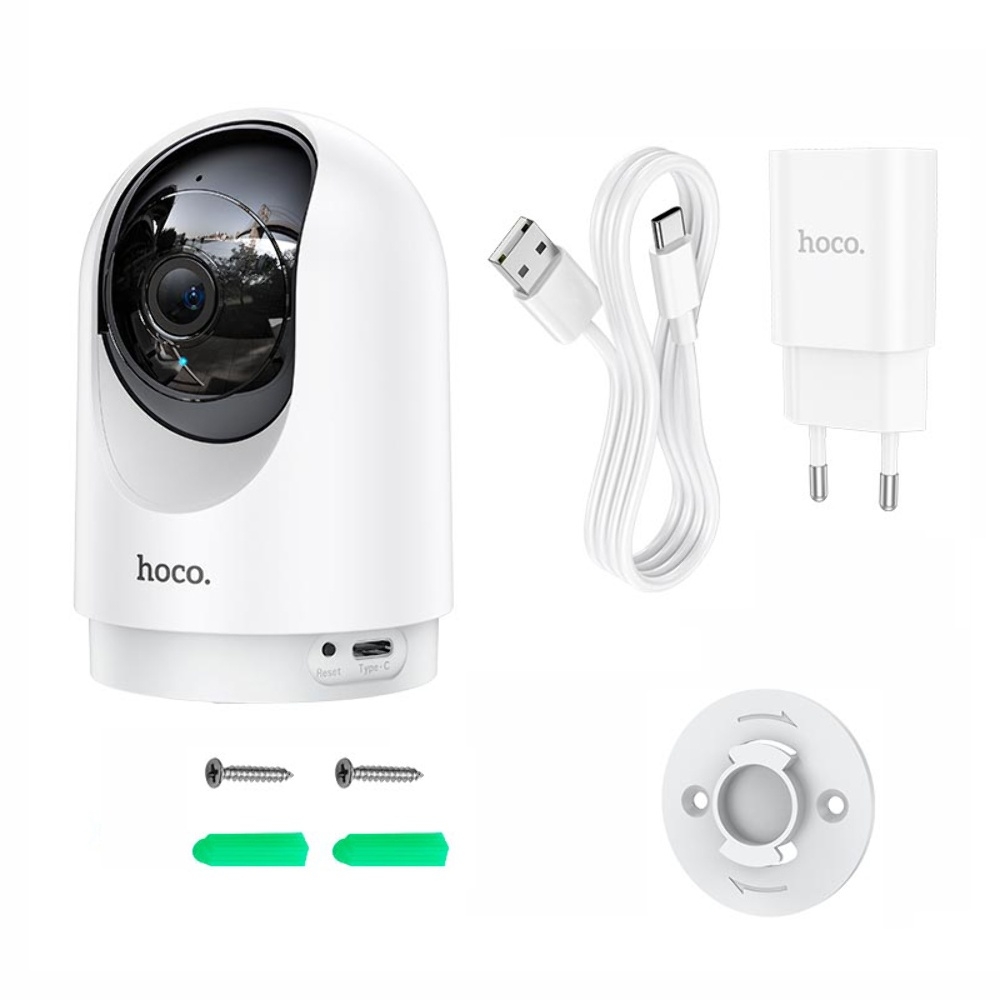 IP-камера видеонаблюдения Hoco D1 white