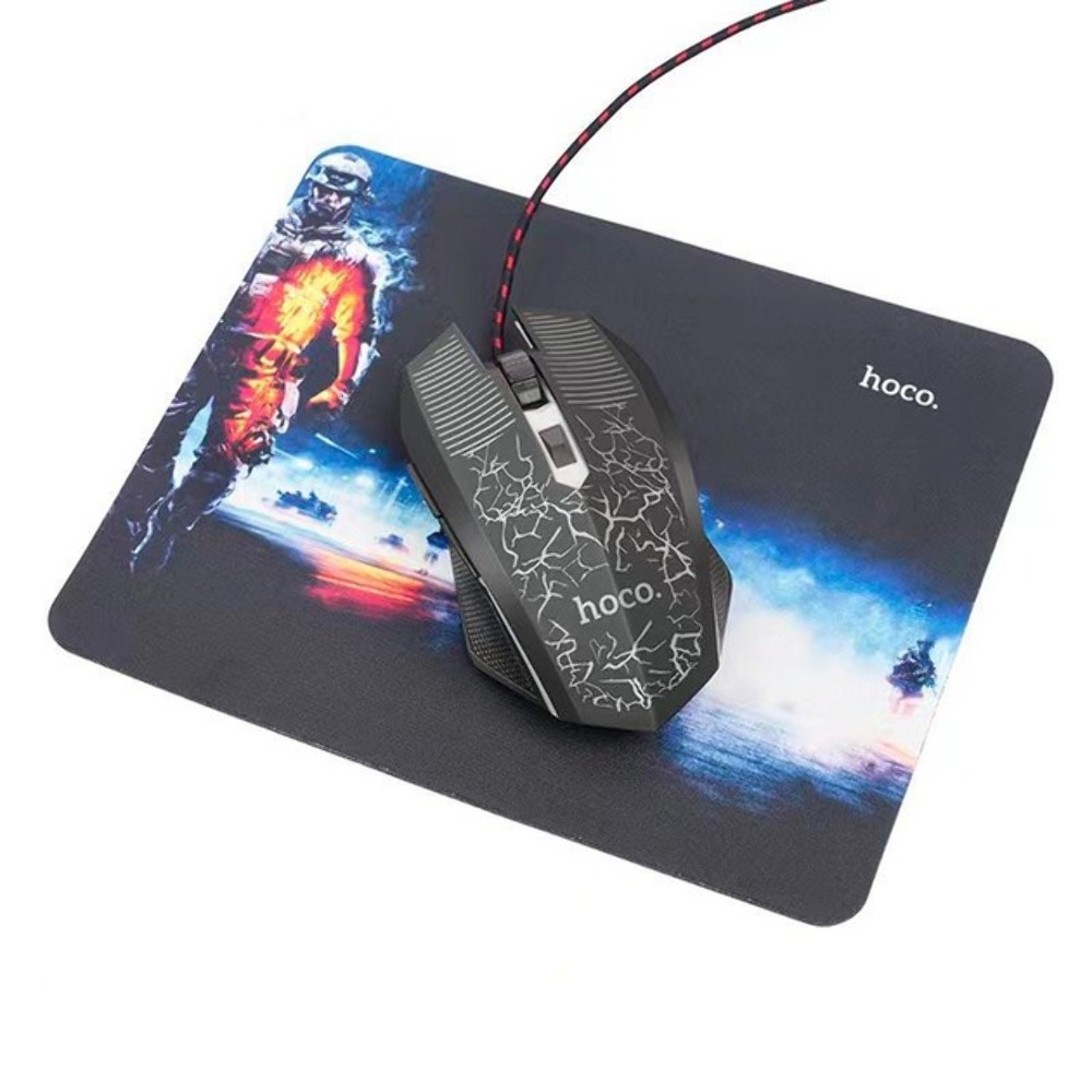 Комплект клавиатура и мышь Hoco DI54 (РУС) black