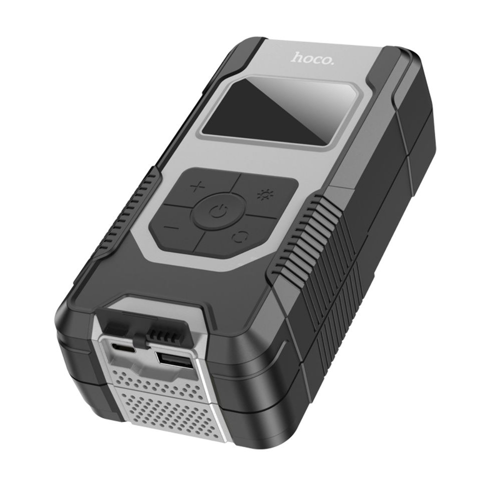 Автомобильный портативный воздушный насос Hoco DPH04, чорний