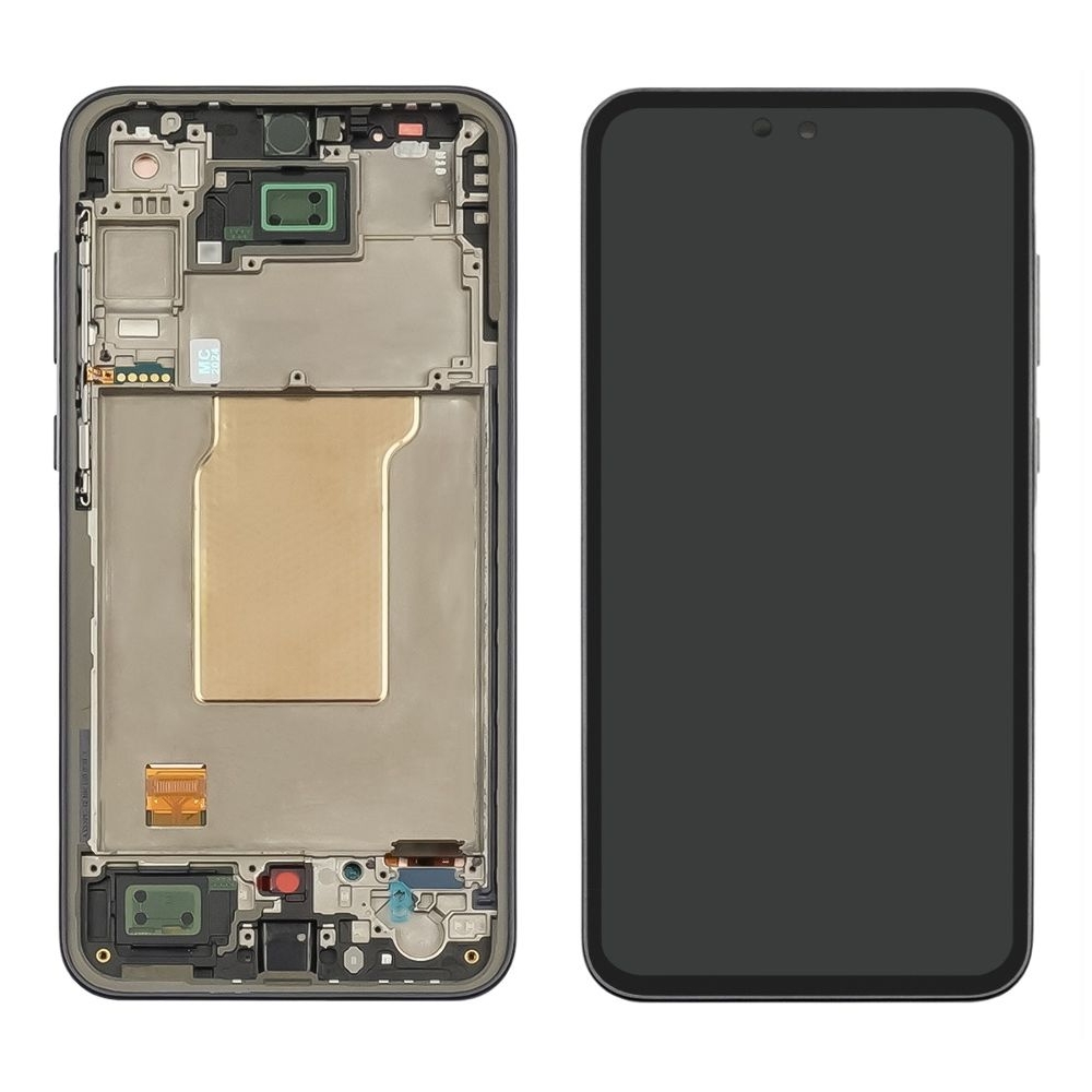 Дисплей Samsung SM-A356 Galaxy A35 5G, чорний | з тачскріном | в передній панелі | Original (PRC) | дисплейный модуль, экран