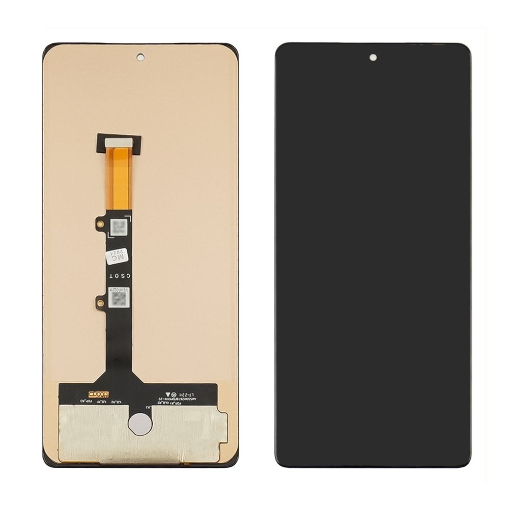 Дисплей Tecno Pova 6 (LI7), чорний | з тачскріном | High Copy | дисплейный модуль, экран