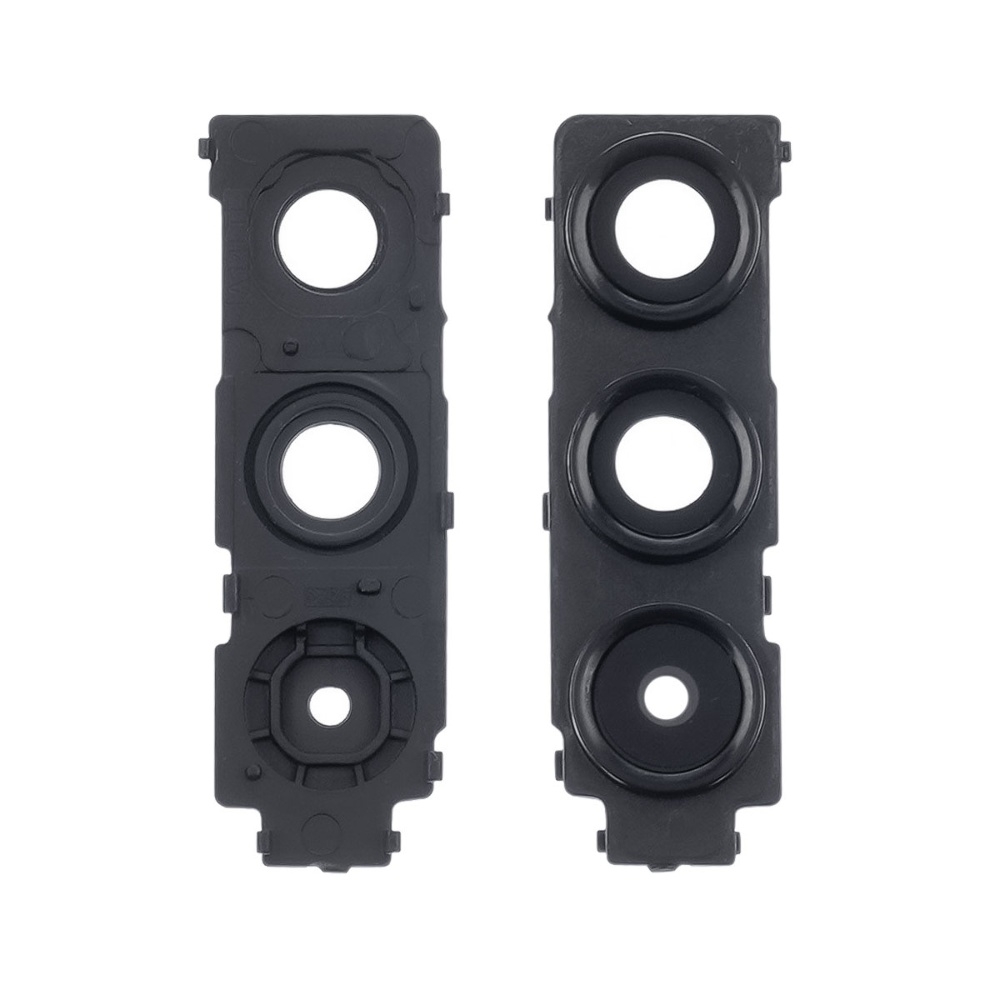 Стекло камеры для Samsung SM-A145 Galaxy A14 с чёрной рамкой