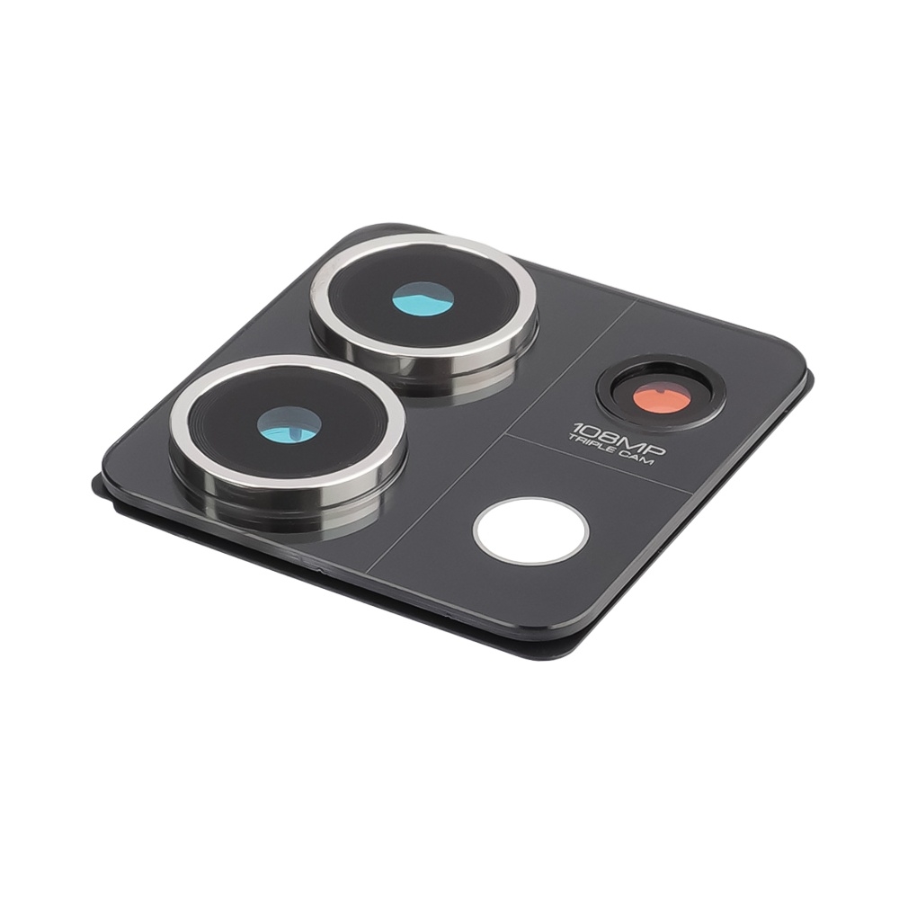 Стекло камеры для Xiaomi Note 13 (5G) с чёрной рамкой