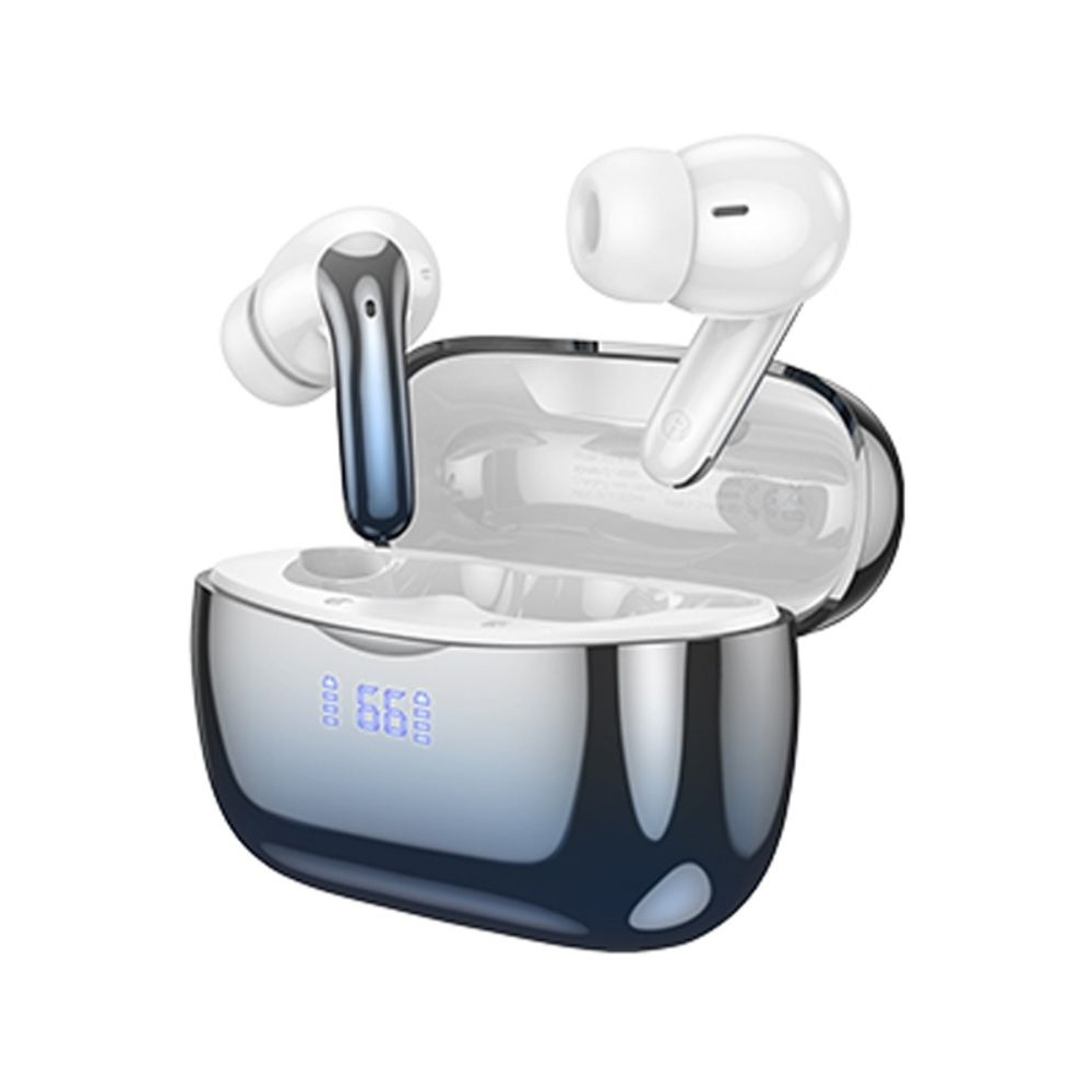 Беспроводные TWS наушники Hoco EQ16 вакуумные blue glaze