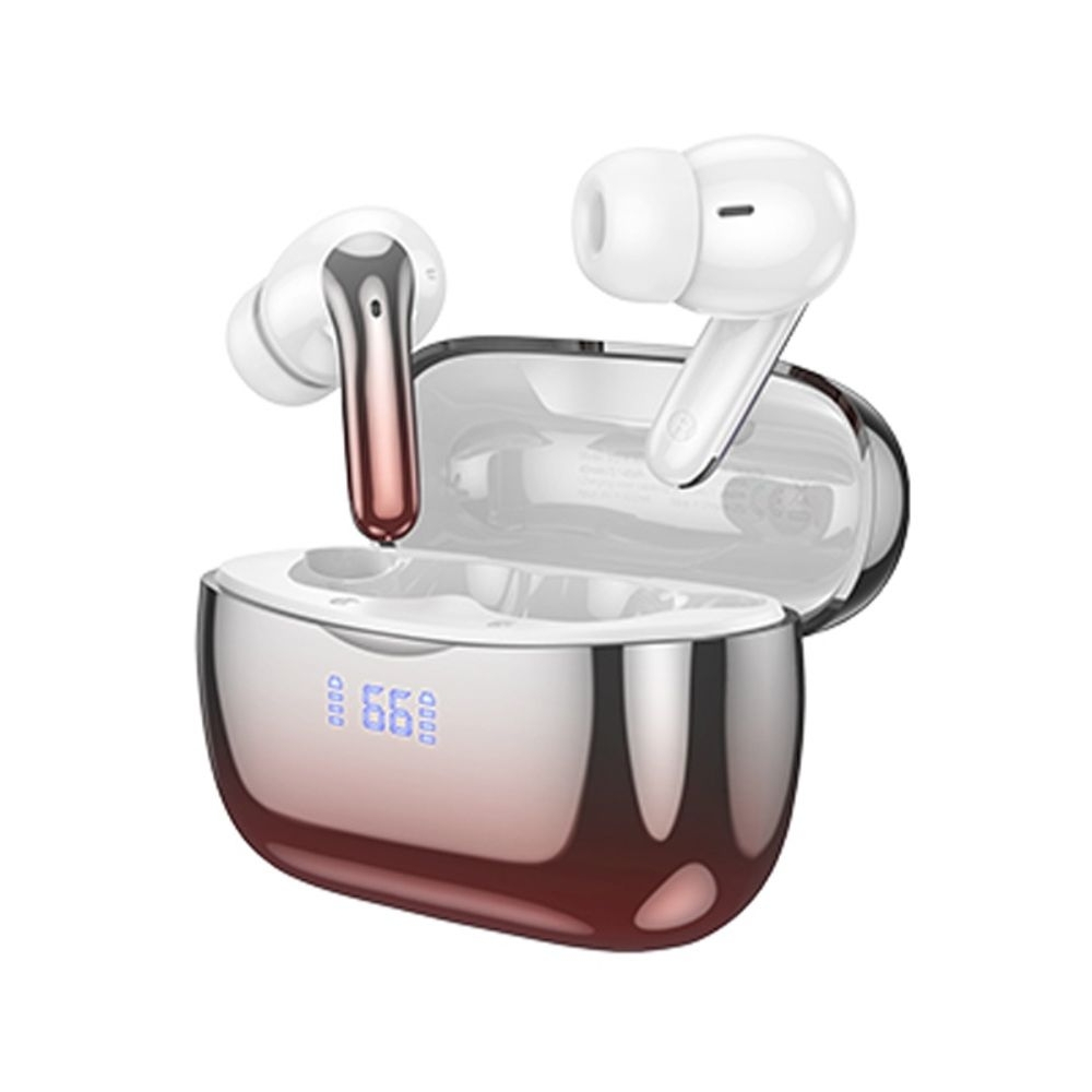 Беспроводные TWS наушники Hoco EQ16 вакуумные red glaze