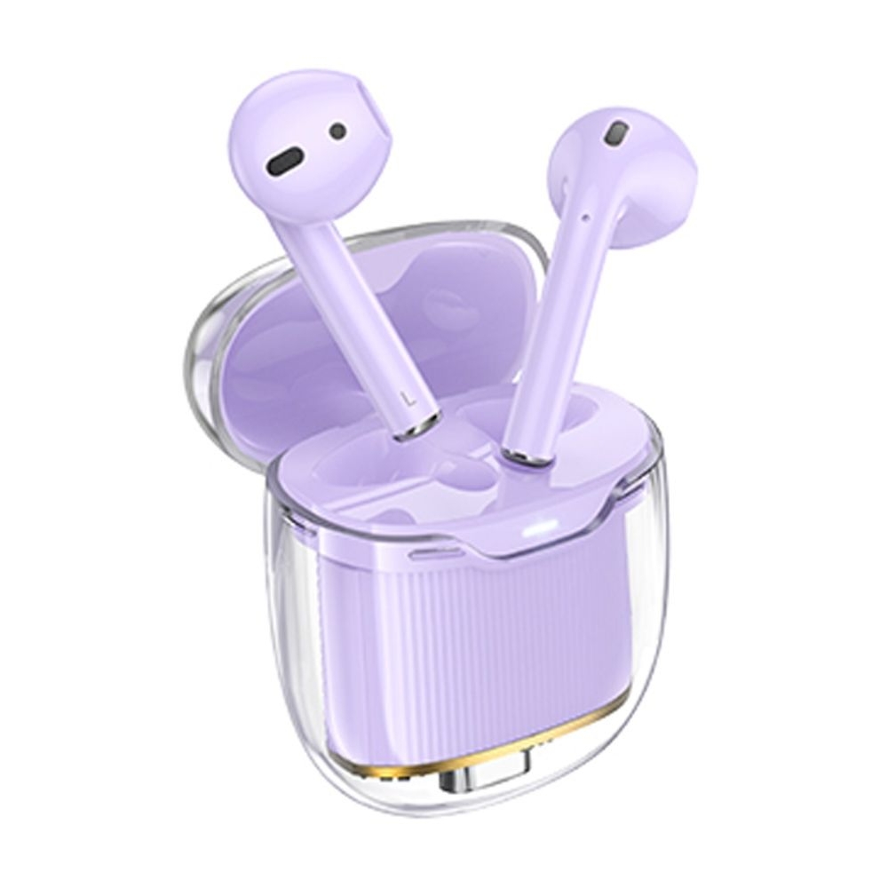 Беспроводные TWS наушники Hoco EW52 вкладыши purple