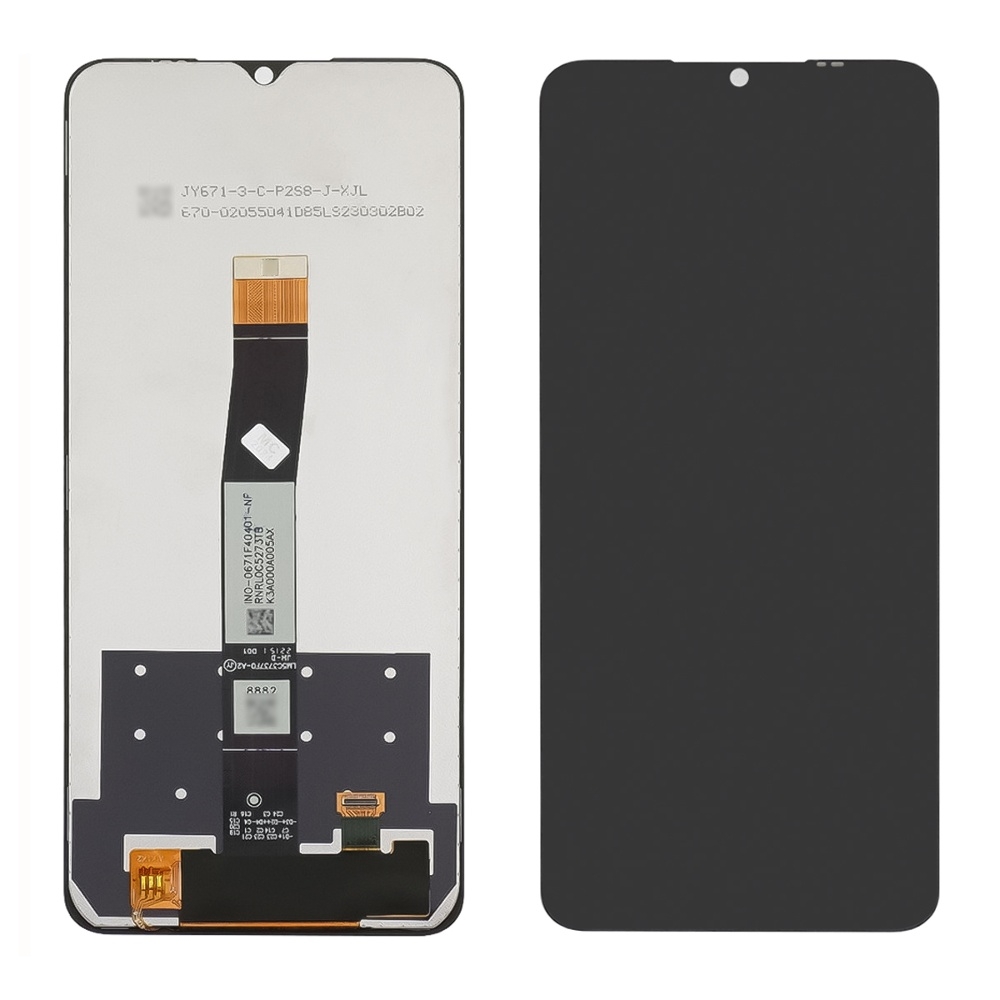 Дисплей Umidigi A15C, чорний | з тачскріном | High Copy | дисплейный модуль, экран