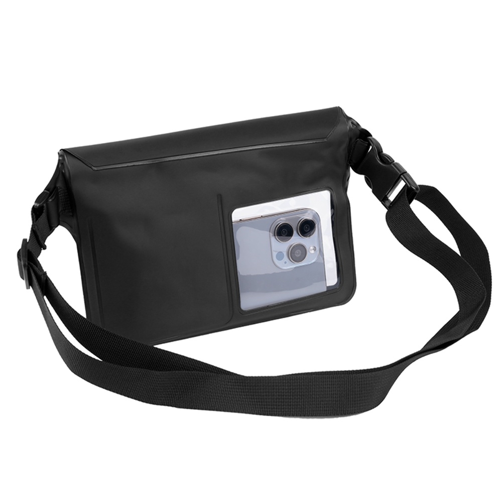 Чехол водонепроницаемый Hoco HX51 c ремешком black