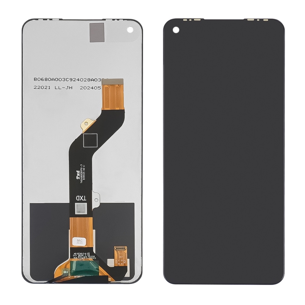 Дисплей Tecno Camon 16 (CE7), чорний | з тачскріном | High Copy | дисплейный модуль, экран