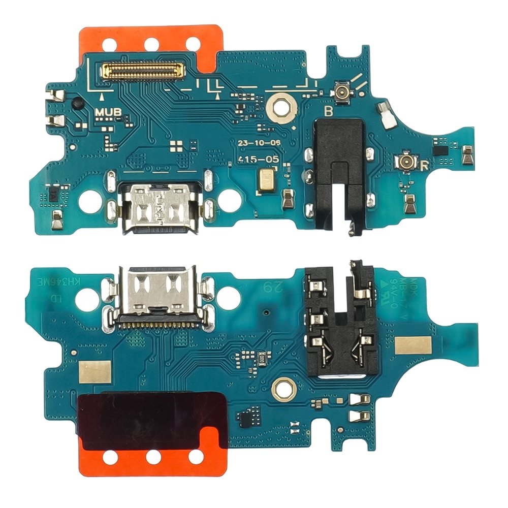 Плата зарядки Samsung SM-A155 Galaxy A15, шлейф коннектора зарядки, с микрофоном, High Copy