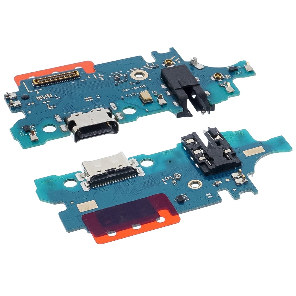 Плата зарядки Samsung SM-A155 Galaxy A15, шлейф коннектора зарядки, с микрофоном, High Copy