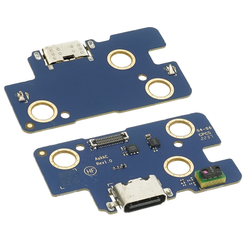 Плата зарядки Samsung SM-X200 Galaxy TAB A8 10.5, с датчиком приближения и освещения