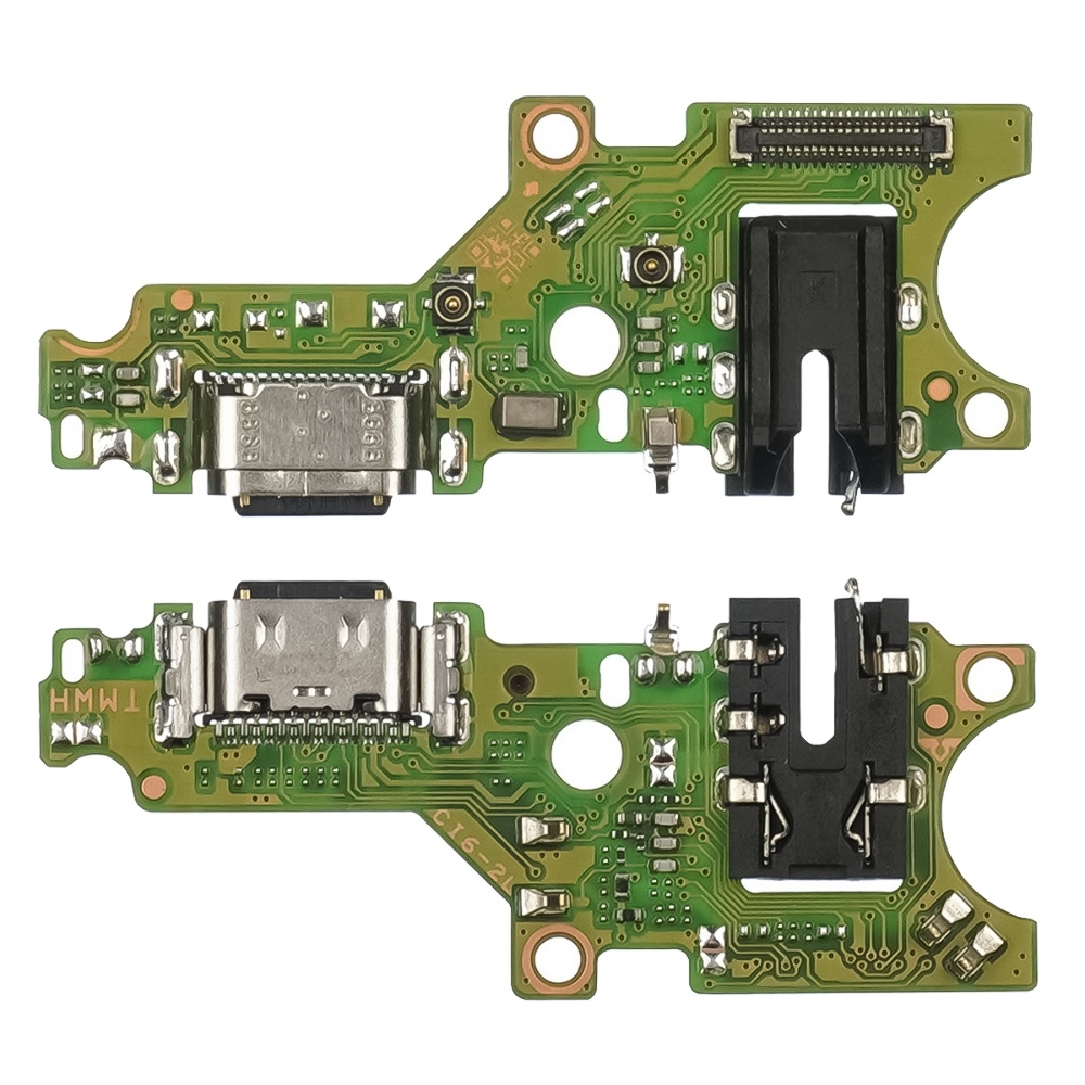 Плата зарядки Tecno Camon 19 Pro, шлейф коннектора зарядки, с микрофоном, High Copy