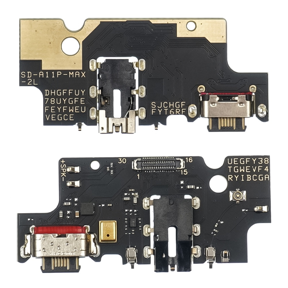 Плата зарядки Umidigi A11 Pro, шлейф коннектора зарядки, с микрофоном, High Copy