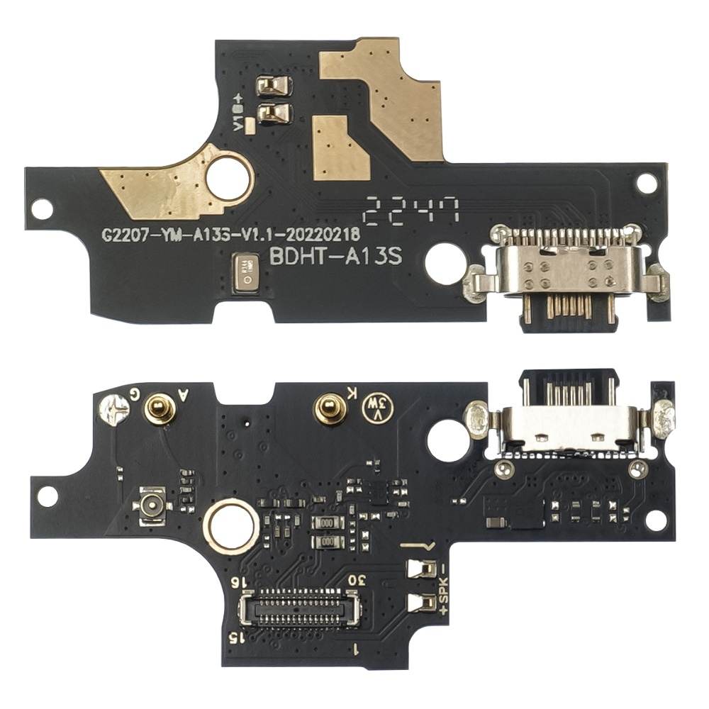Плата зарядки Umidigi A13 Pro, шлейф коннектора зарядки, с микрофоном, High Copy