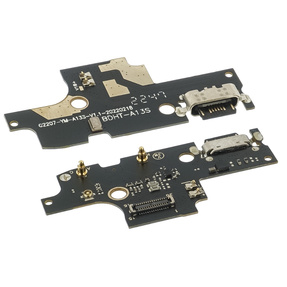 Плата зарядки Umidigi A13 Pro, шлейф коннектора зарядки, с микрофоном, High Copy