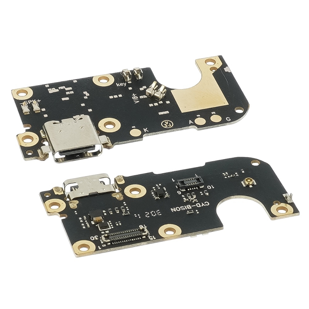 Плата зарядки Umidigi Bizon, шлейф коннектора зарядки, с микрофоном, High Copy